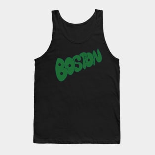 Boston Green Bubbles Tank Top